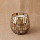 Small Glass Jar Candles - Amber Mosaic - Luna Panther