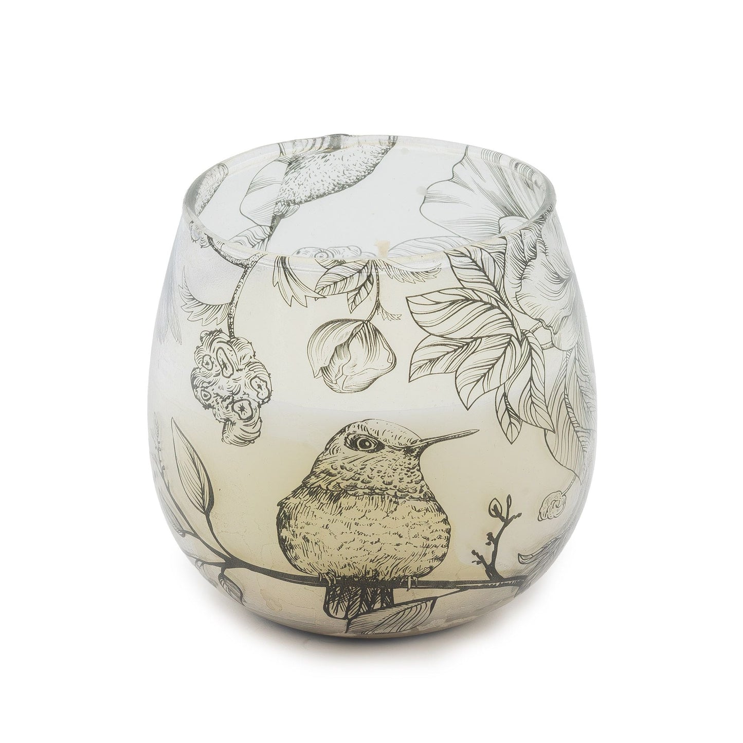 Small Glass Jar Candles - Drawn by Flame - Luna Panther