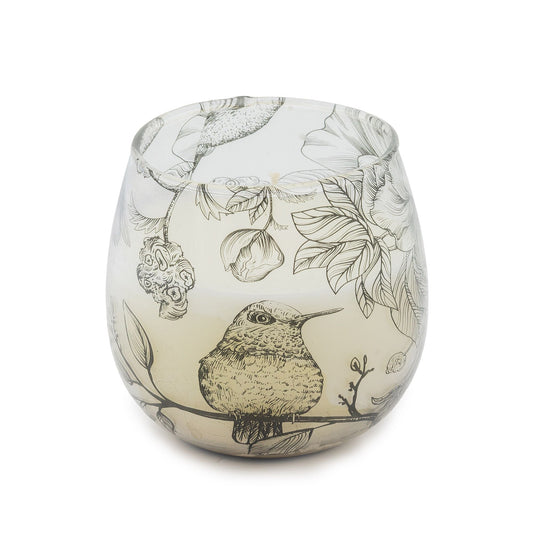 Small Glass Jar Candles - Drawn by Flame - Luna Panther