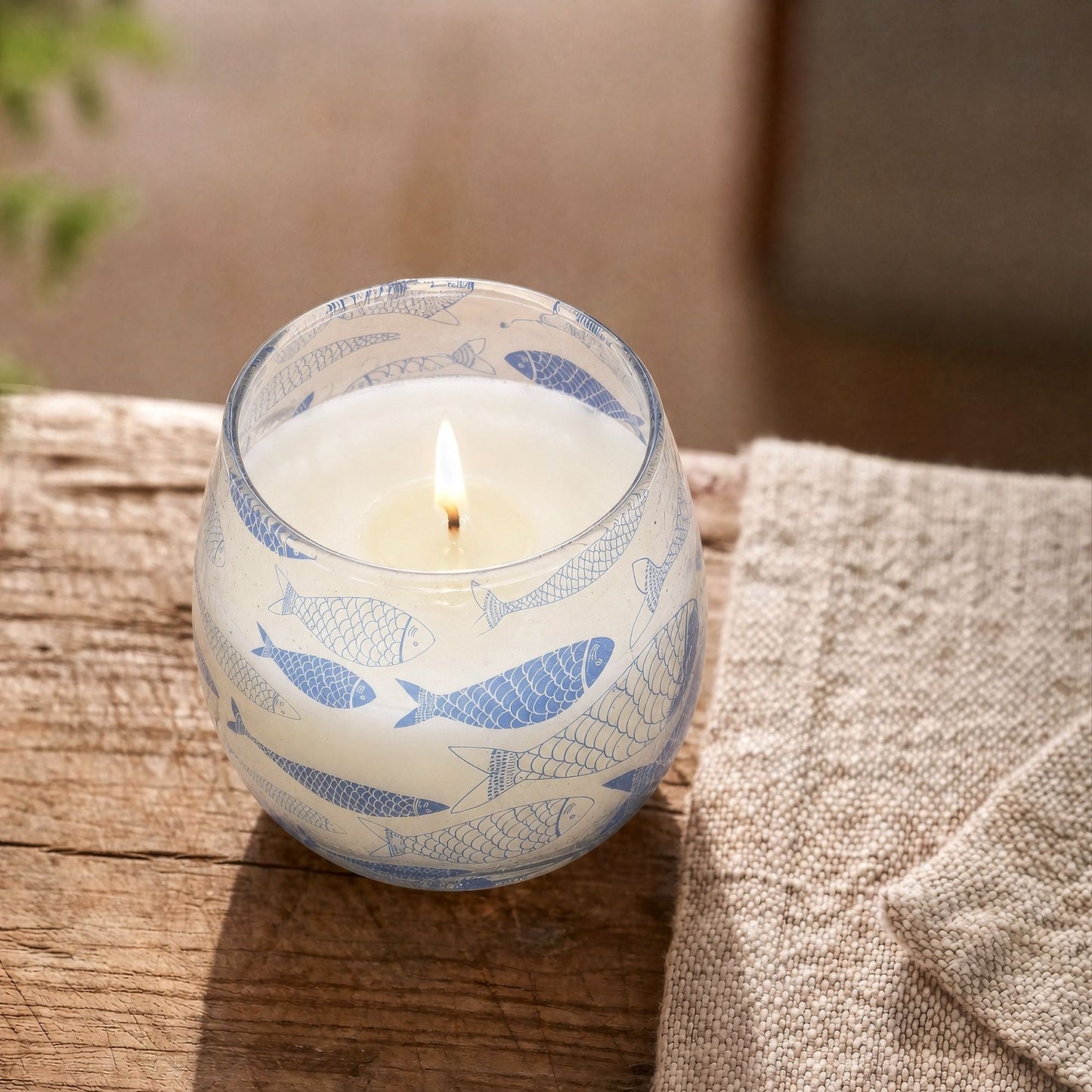 Small Glass Jar Candles - Seabreeze - Luna Panther