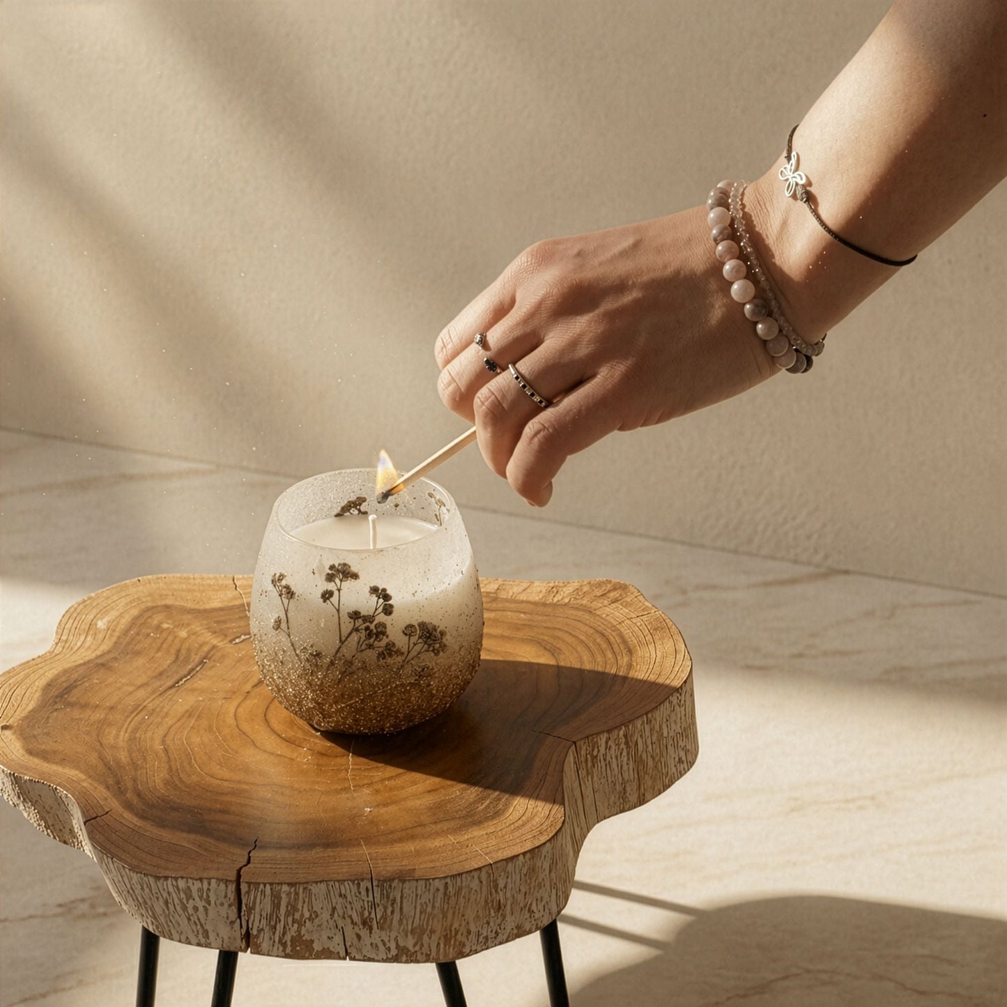 Small Glass Jar Candles - Wildlight Woods - Luna Panther