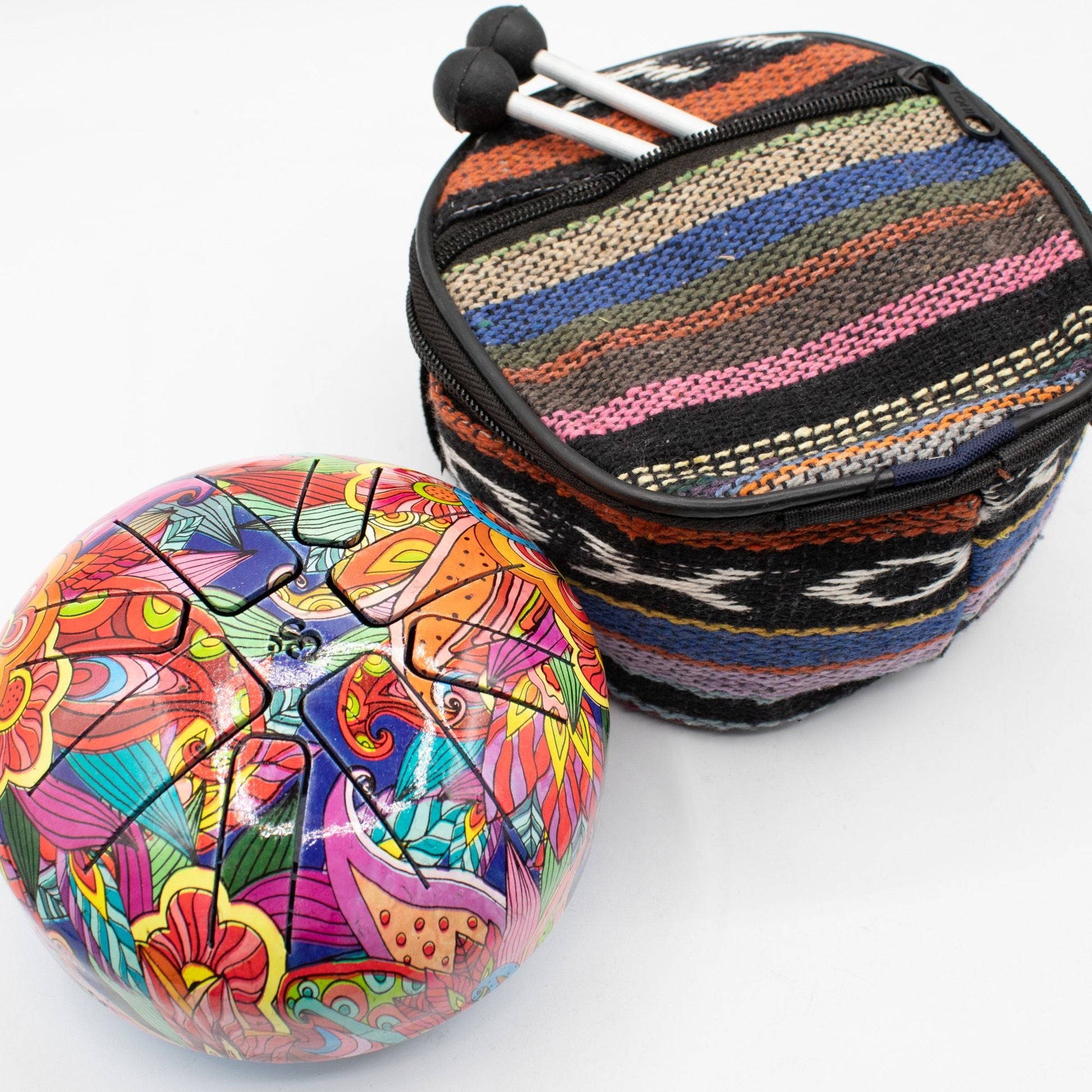 Small Hapi Drum Psychedelic - 13x9cm - Luna Panther