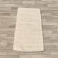 Small Indian Handloom Cotton Rug - Cream - Luna Panther