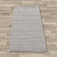 Small Indian Handloom Cotton Rug - Grey - Luna Panther