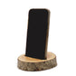 Small Log Phone Holder (slot) - Natural - Luna Panther