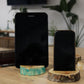 Small Log Phone Holder (slot) - Natural - Luna Panther