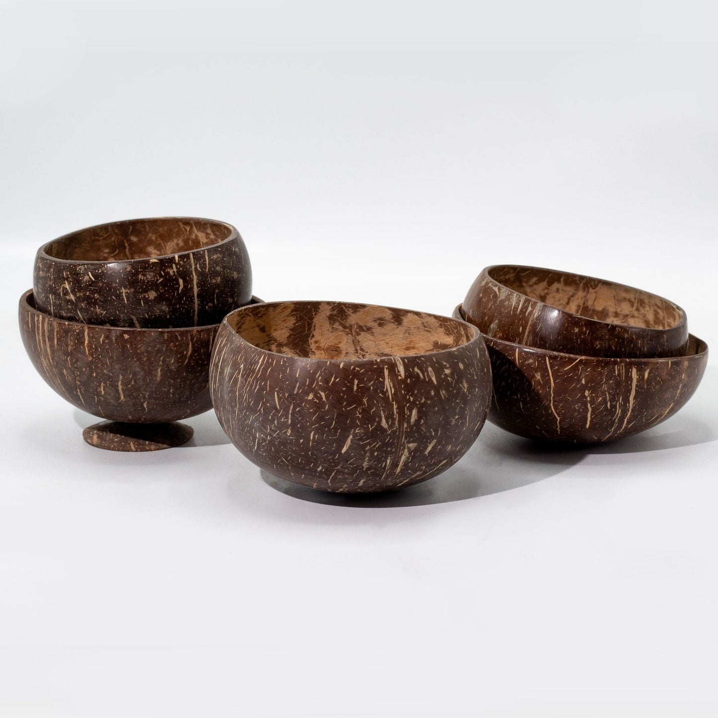 Small Natural Coconut Bowl - Luna Panther