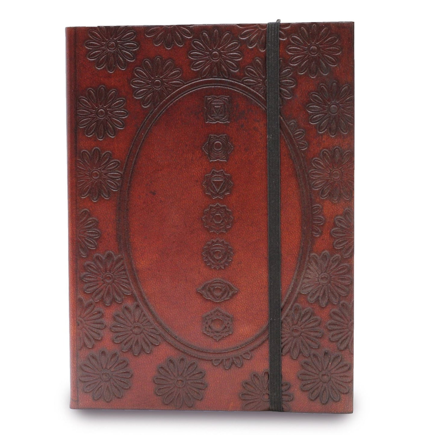 Small Notebook with strap - Chakra Mandala - Luna Panther