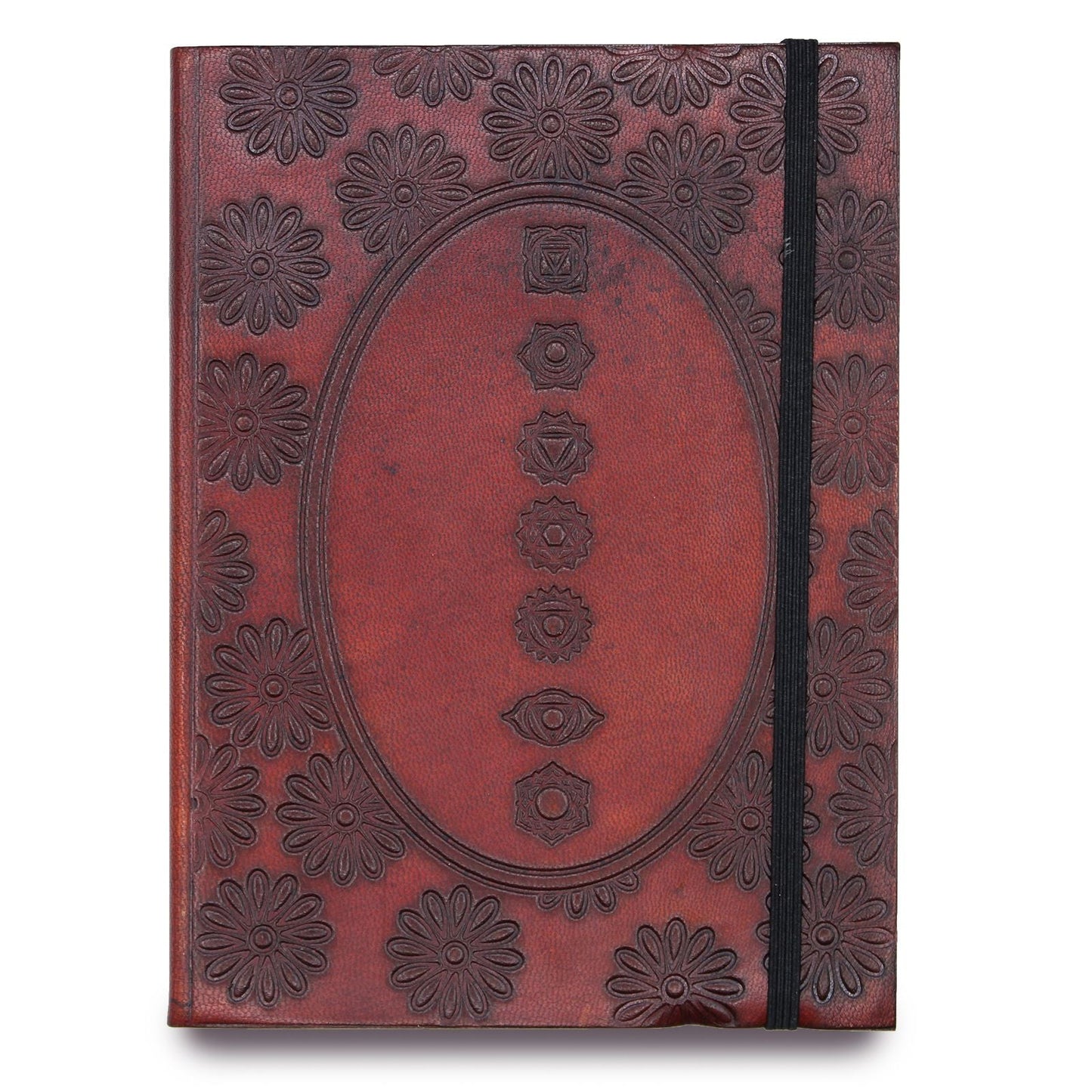 Small Notebook with strap - Chakra Mandala - Luna Panther