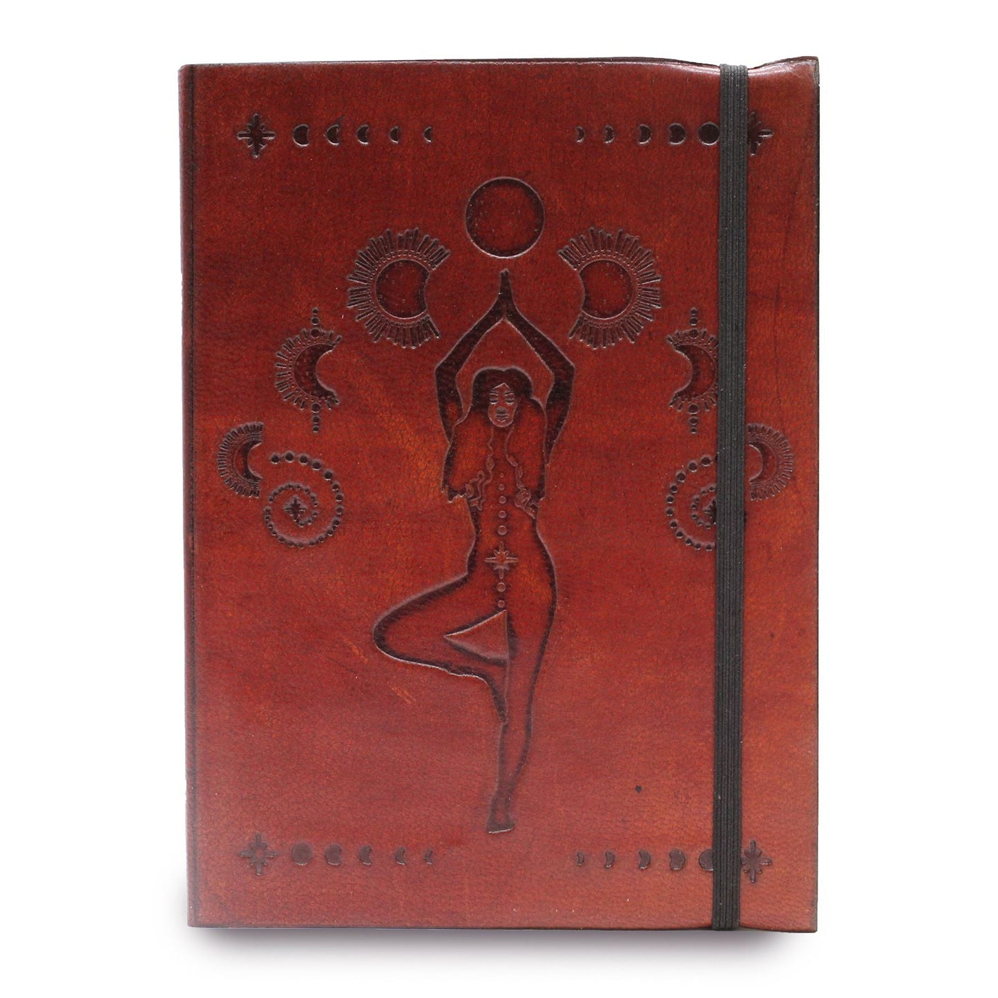 Small Notebook with strap - Cosmic Goddess - Luna Panther