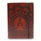 Small Notebook with strap - Tibetan Mandala - Luna Panther