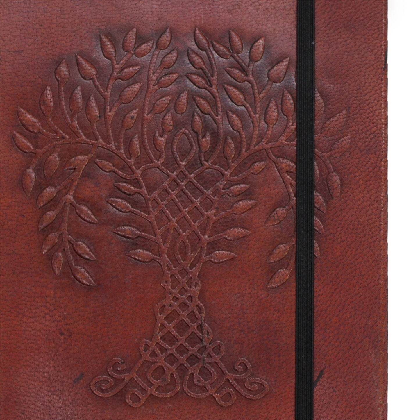 Small Notebook with strap - Tree of Life - Luna Panther