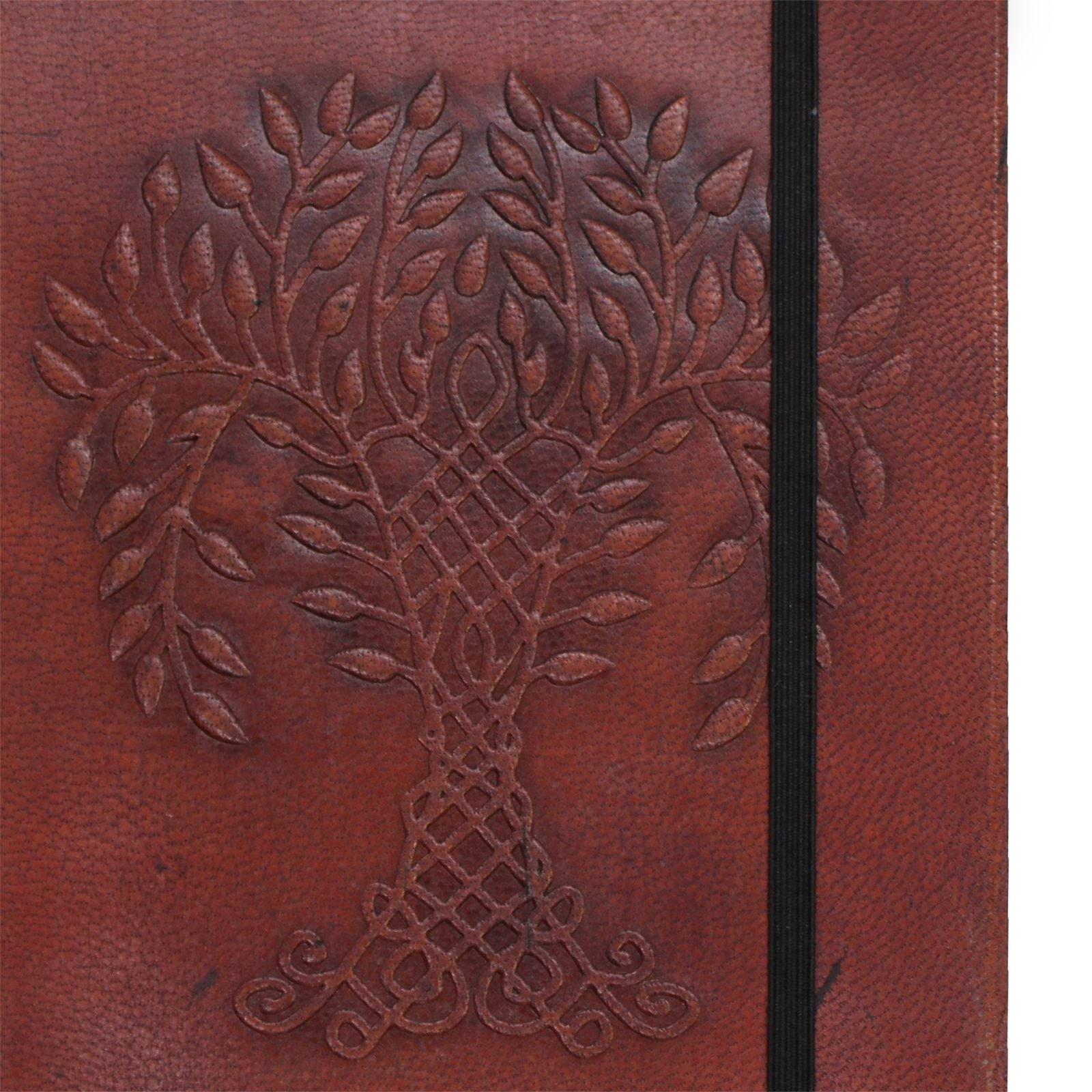 Small Notebook with strap - Tree of Life - Luna Panther