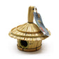 Small Round Seagrass Bird Box 17x17cm - Luna Panther