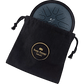 Polished Small Steel Tongue Drum 7 Tongue Drum G Minor Navy Blue Sstd2Nb featuring natural patterning and unique variations - Luna Panther