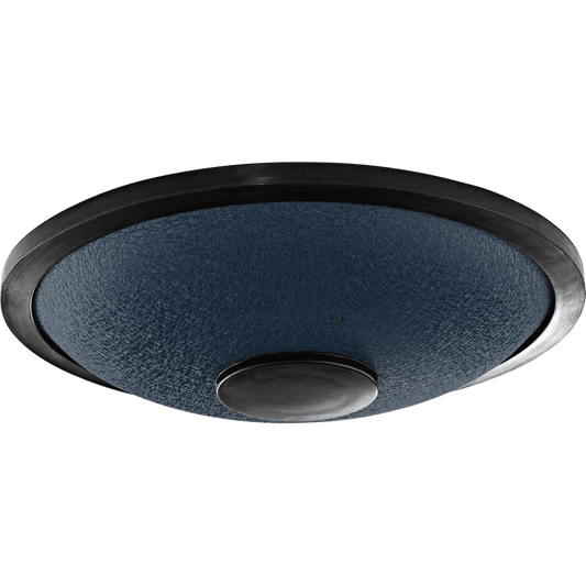 Polished Small Steel Tongue Drum 7 Tongue Drum G Minor Navy Blue Sstd2Nb featuring natural patterning and unique variations - Luna Panther alternate view