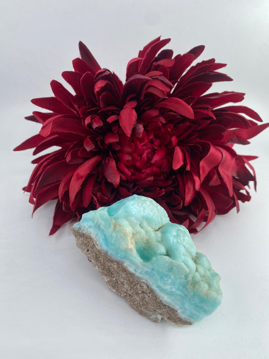 Polished Smithsonite 174g featuring natural patterning and unique variations - Luna Panther