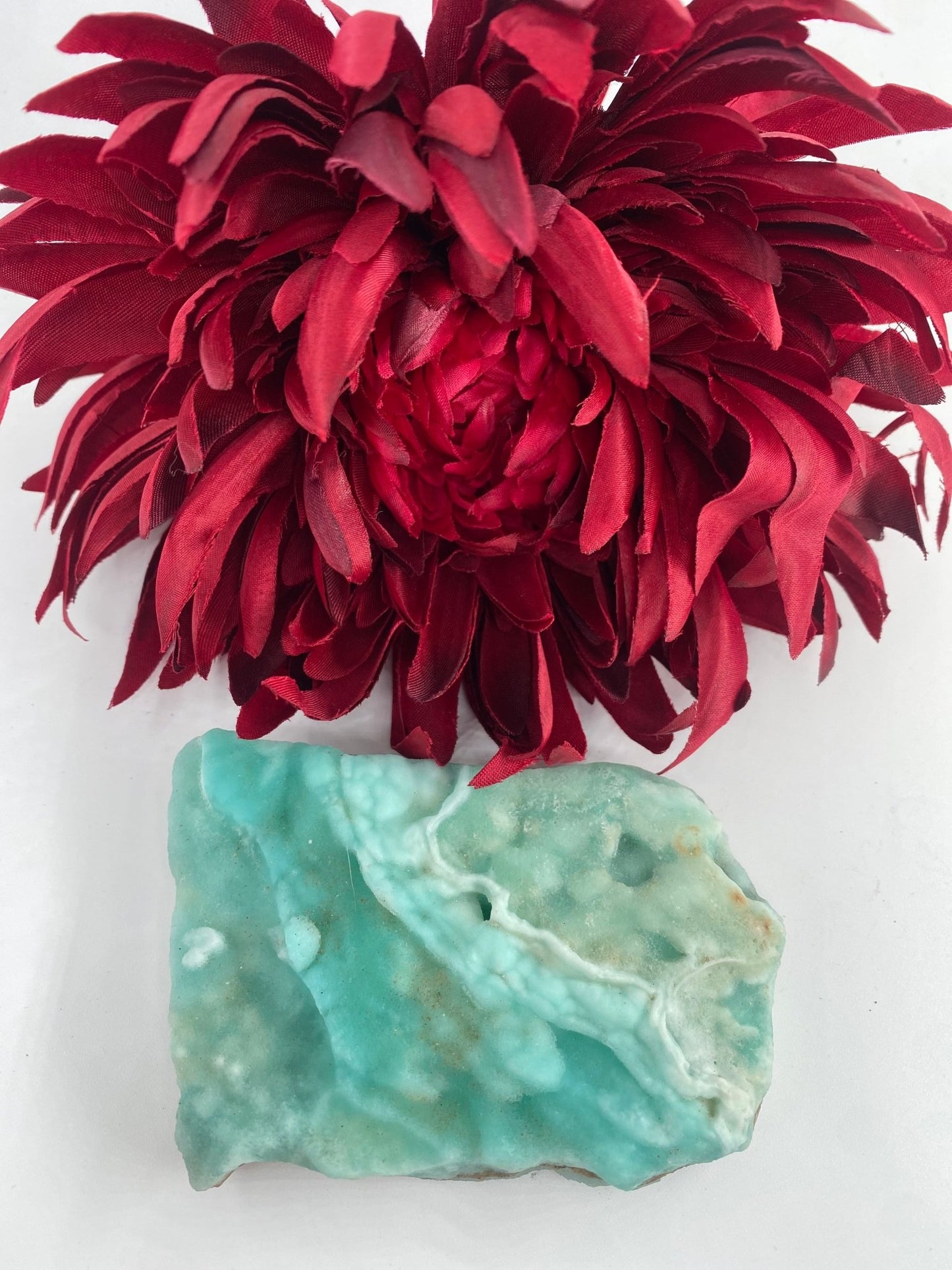 Polished Smithsonite 197g featuring natural patterning and unique variations - Luna Panther