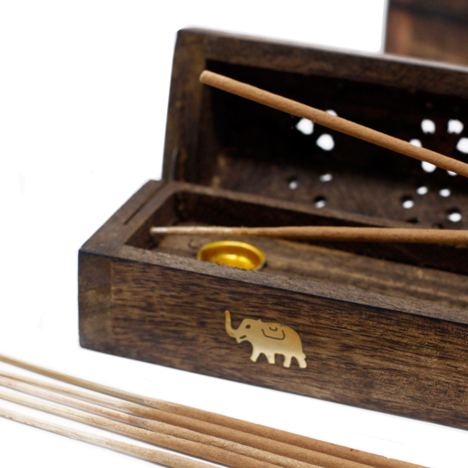 Smoke Boxes Natural Mango Wood - Luna Panther