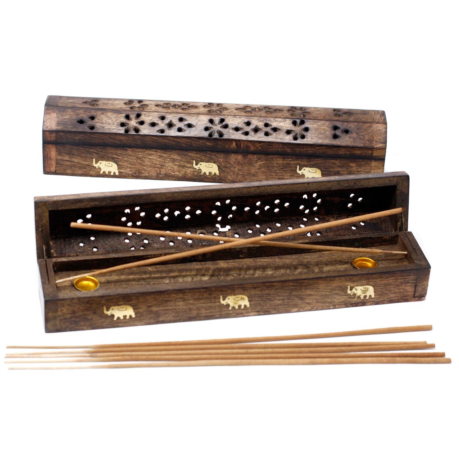 Smoke Boxes Natural Mango Wood - Luna Panther