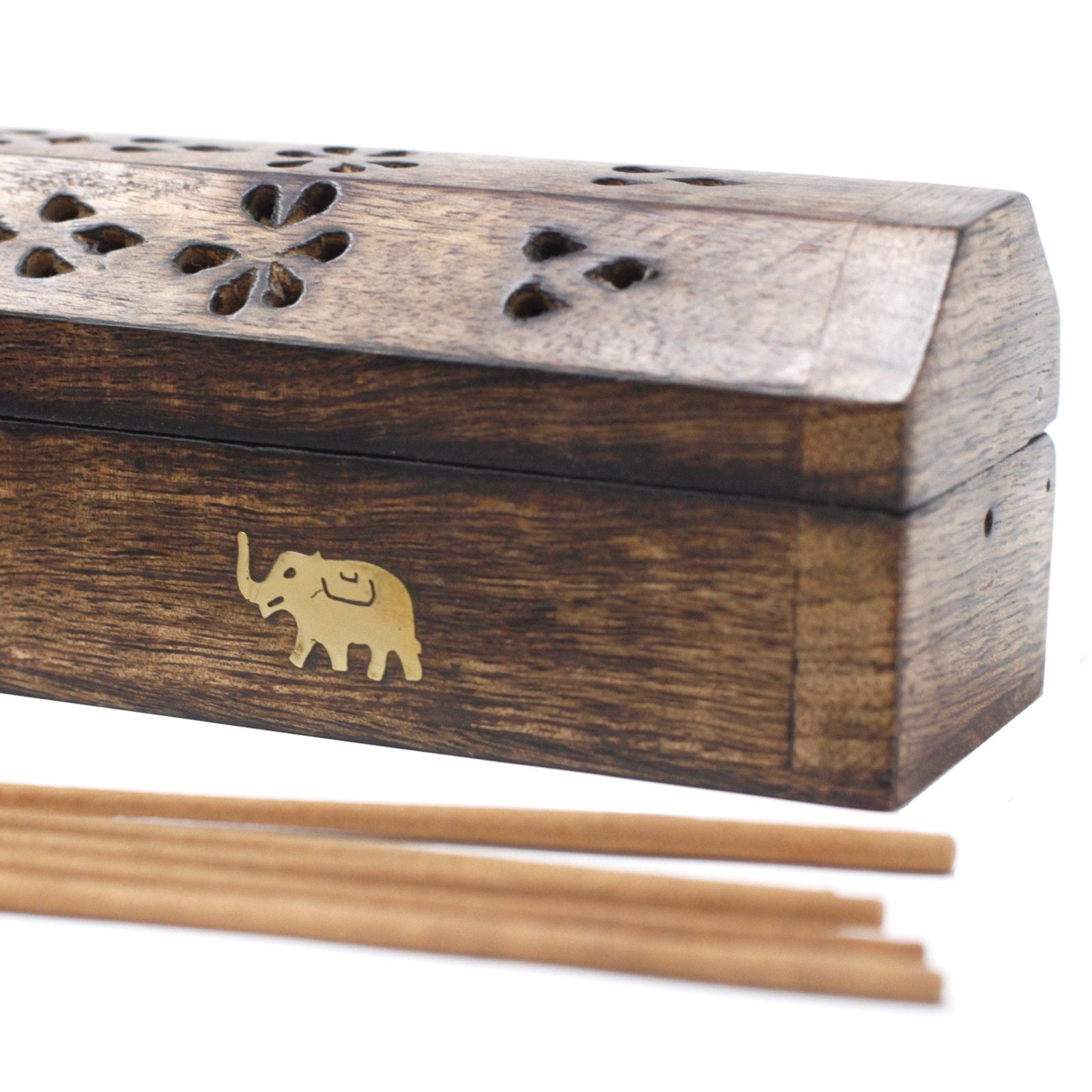 Smoke Boxes Natural Mango Wood - Luna Panther