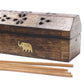 Smoke Boxes Natural Mango Wood - Luna Panther