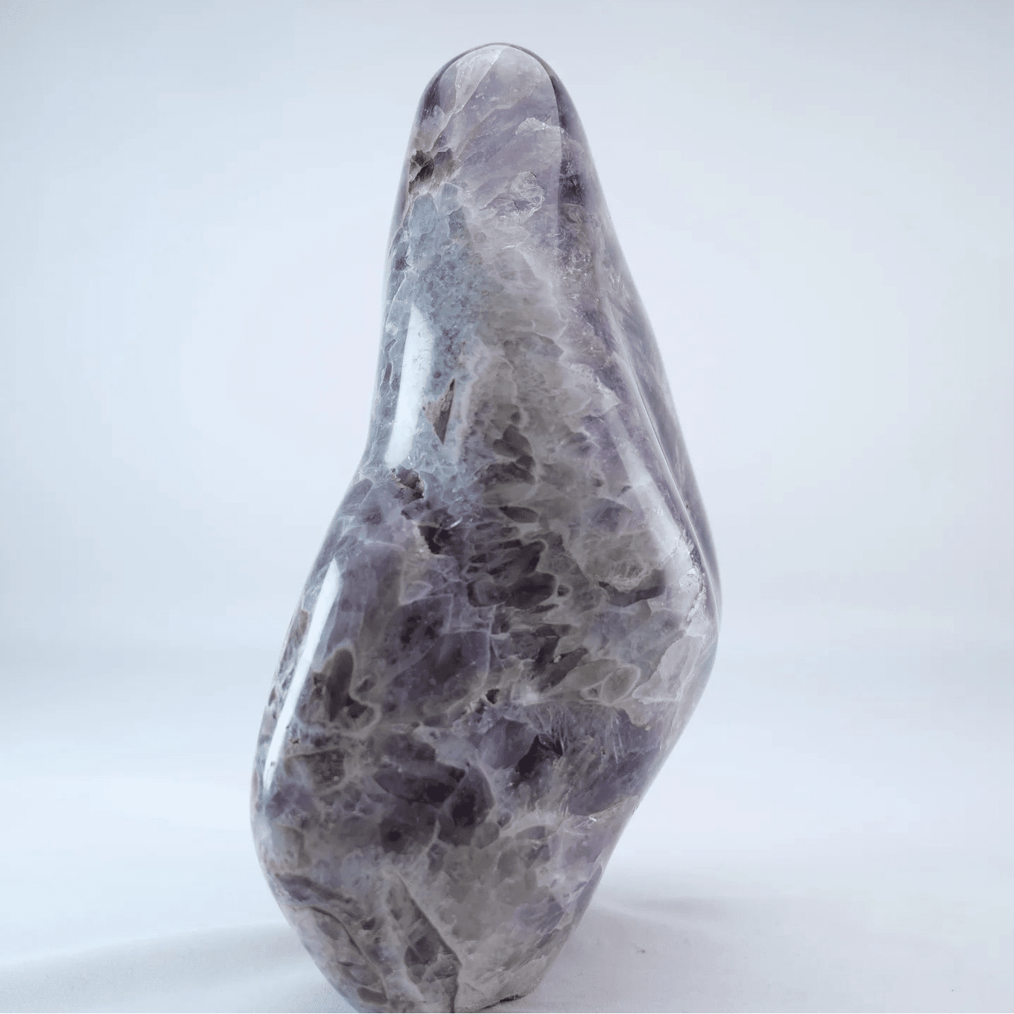 Smokey Flower Chevron Amethyst Freeform 3200g - Luna Panther