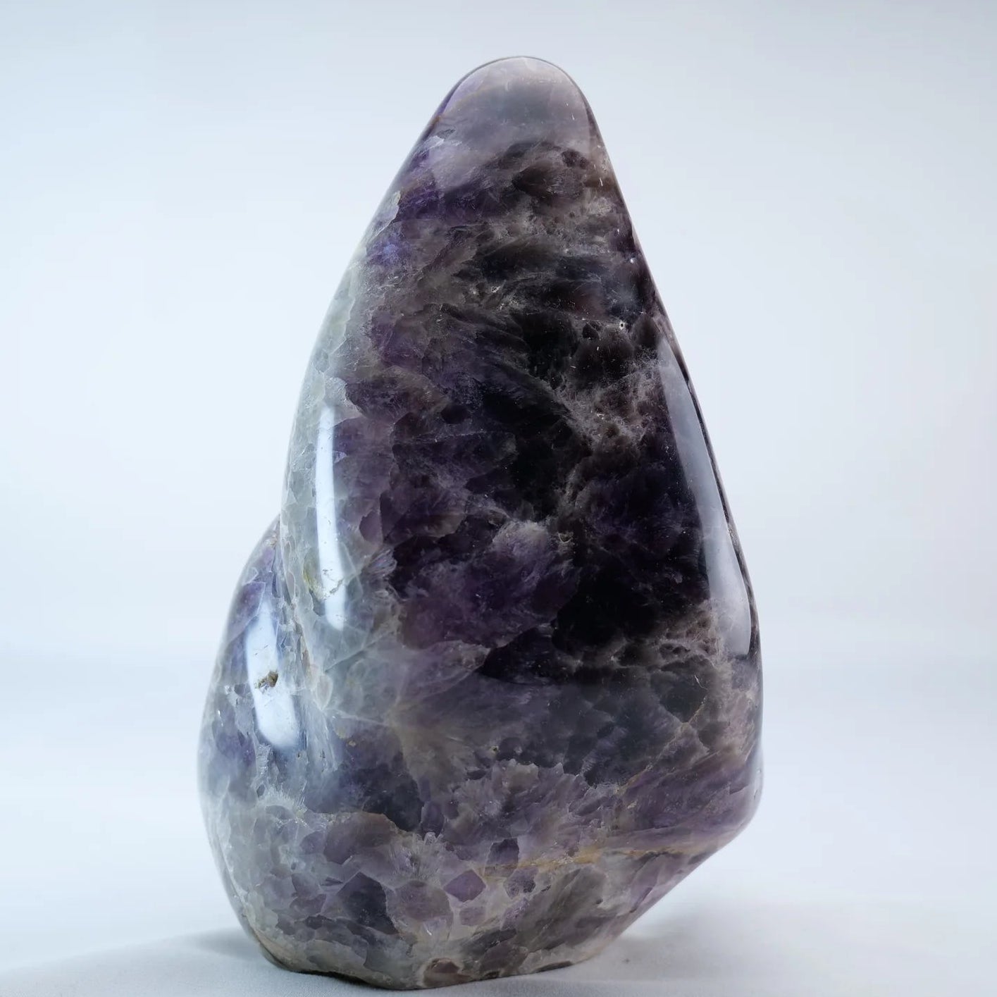 Smokey Flower Chevron Amethyst Freeform 3200g - Luna Panther