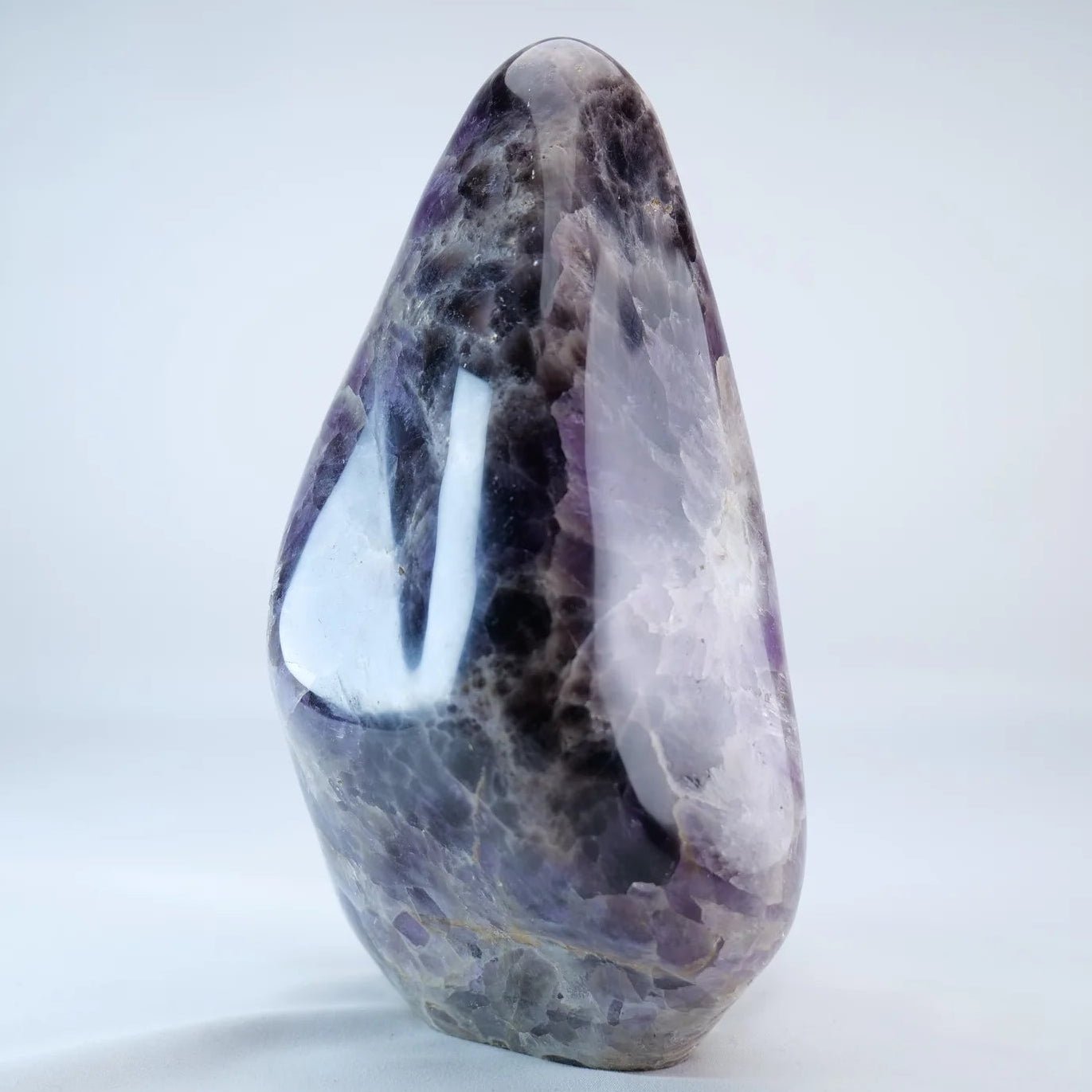 Smokey Flower Chevron Amethyst Freeform 3200g - Luna Panther