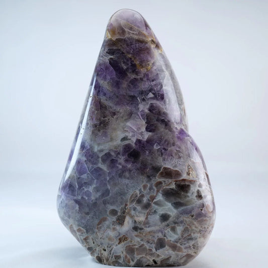Smokey Flower Chevron Amethyst Freeform 3200g - Luna Panther