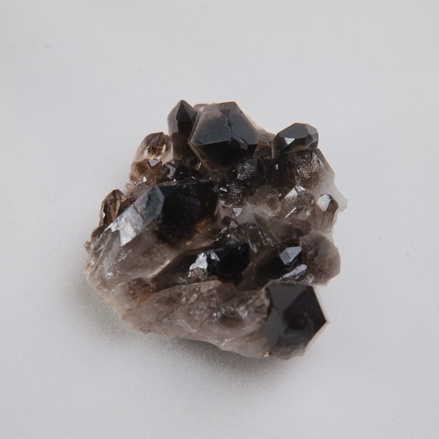 Smoky Quartz Cluster 91g angle two
