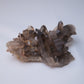 Smoky Quartz Cluster on Matrix 118g front view