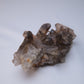 Smoky Quartz Cluster on Matrix 118g side view