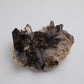 Smoky Quartz Cluster on Matrix 130g front view