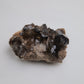 Smoky Quartz Cluster on Matrix 130g side view