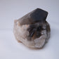 Smoky Quartz Cluster on Matrix 222g front left view