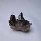 Smoky Quartz Cluster on Matrix 56g side view