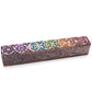 Soapstone Incense Box with Smoke Holes - Chakra - Luna Panther