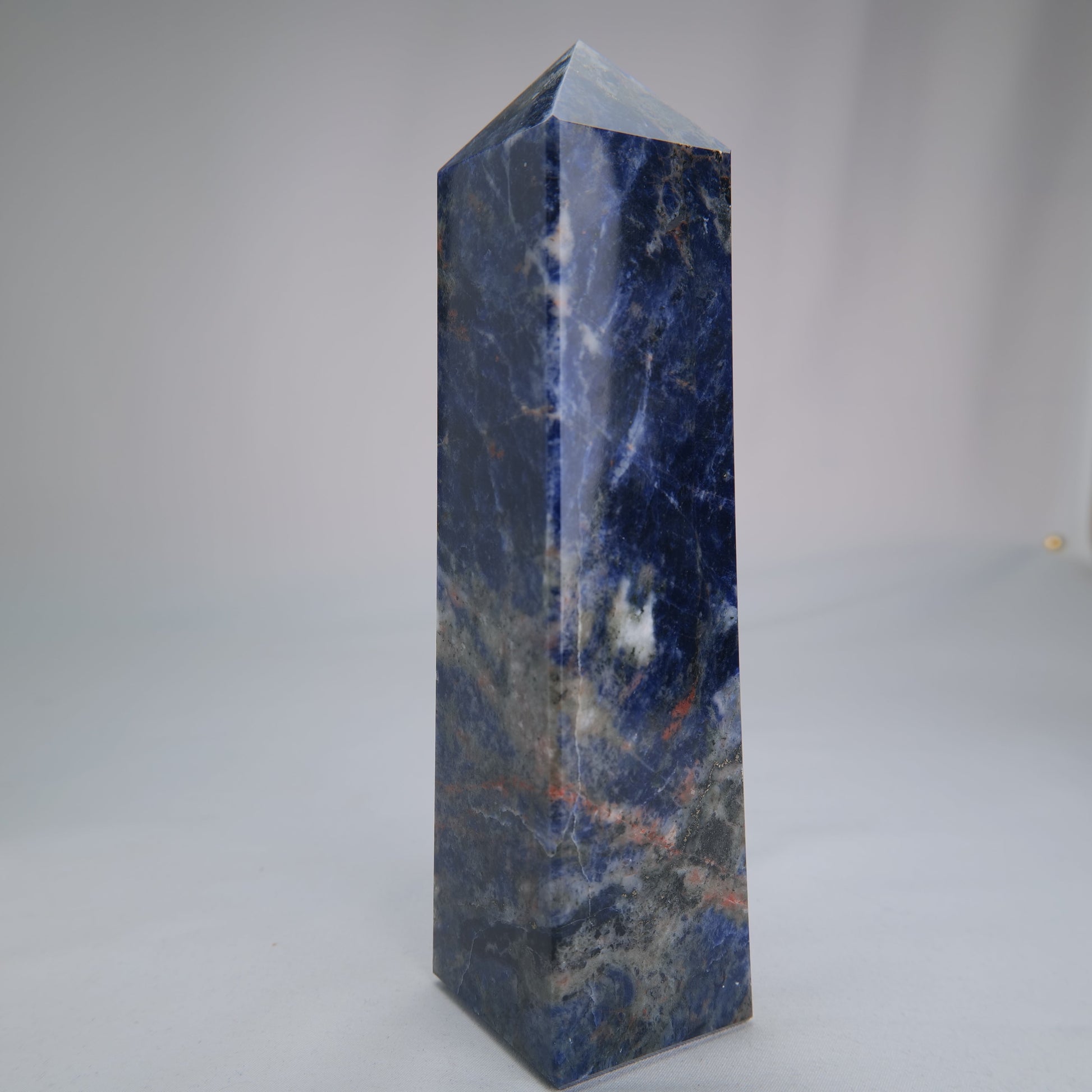 Sodalite Crystal Tower - 1004g - Luna Panther