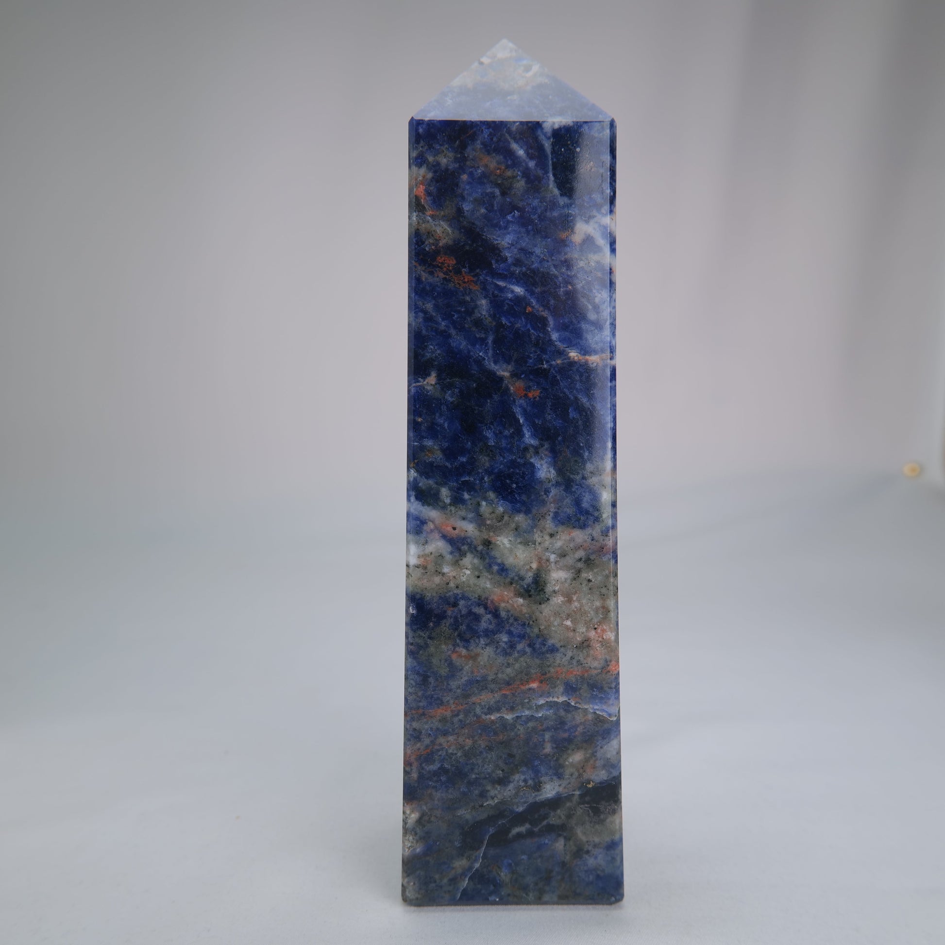 Sodalite Crystal Tower - 1004g - Luna Panther