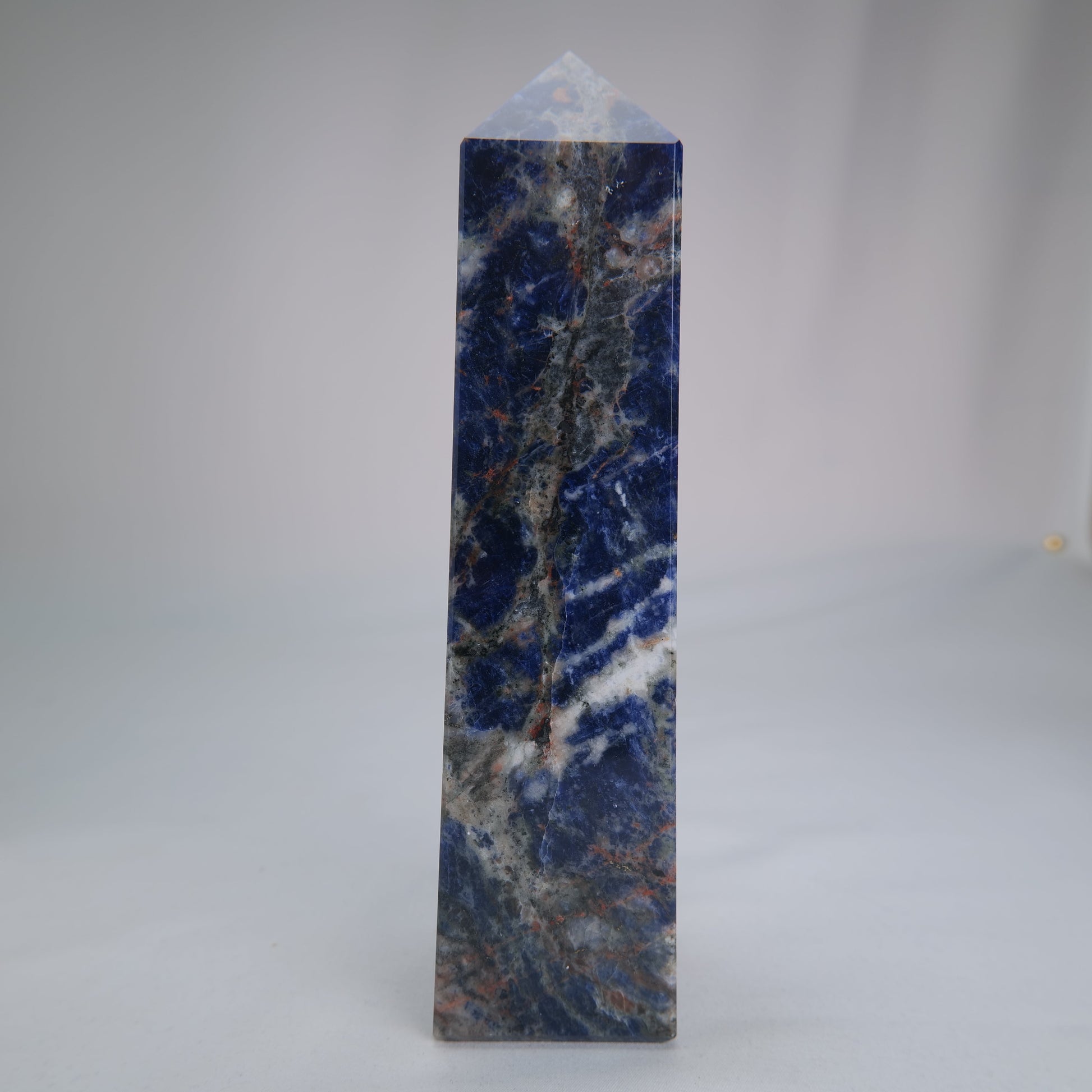 Sodalite Crystal Tower - 1004g - Luna Panther