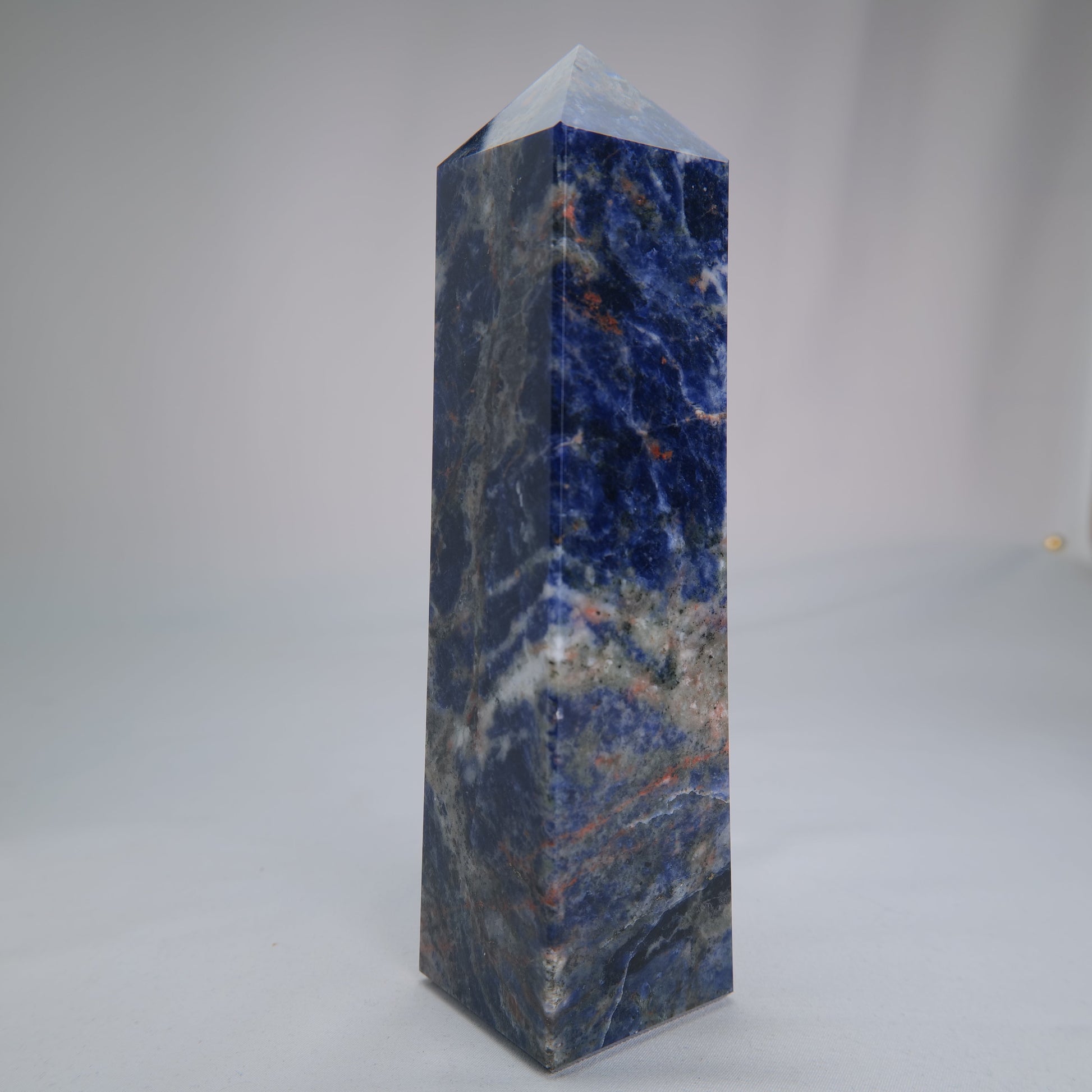 Sodalite Crystal Tower - 1004g - Luna Panther