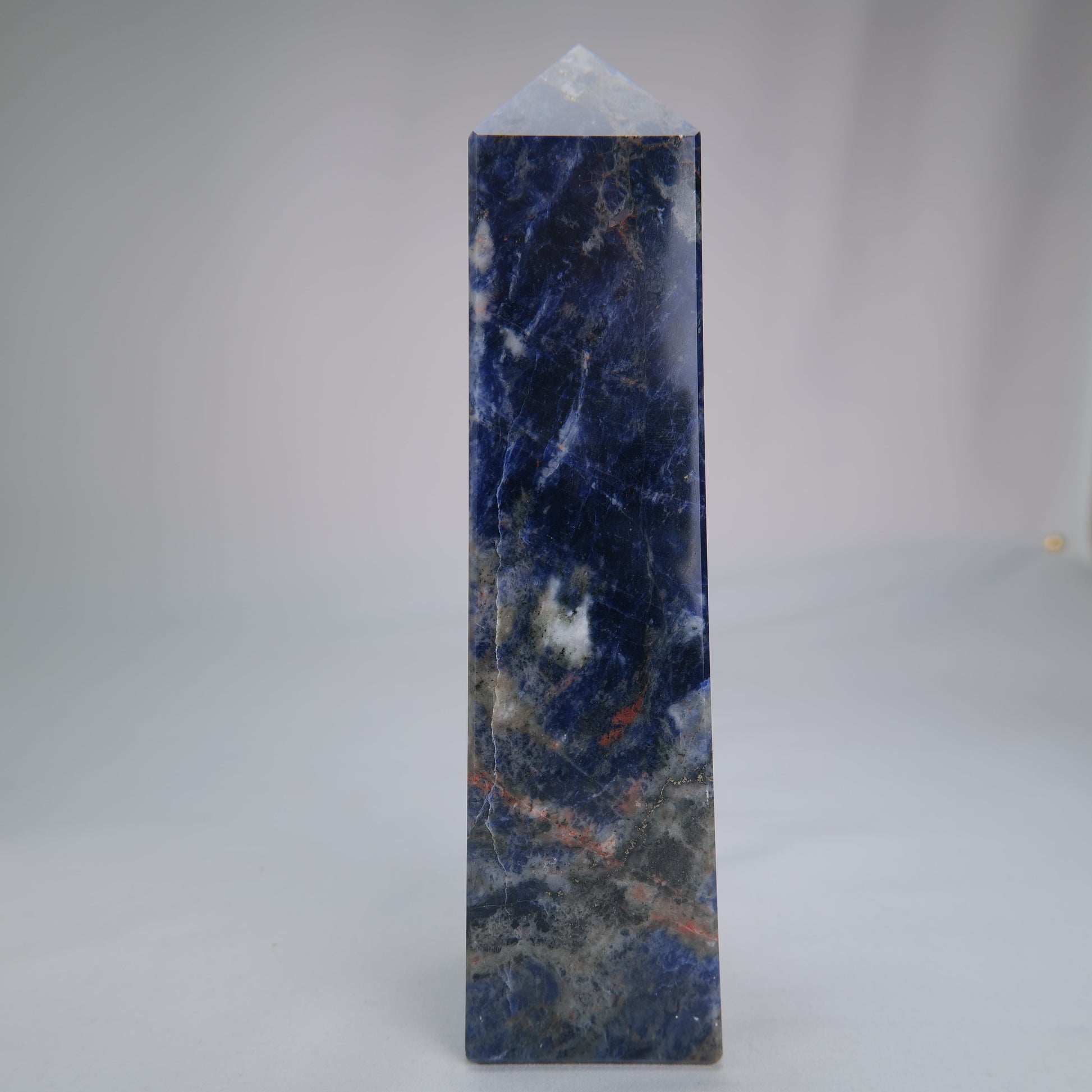Sodalite Crystal Tower - 1004g - Luna Panther