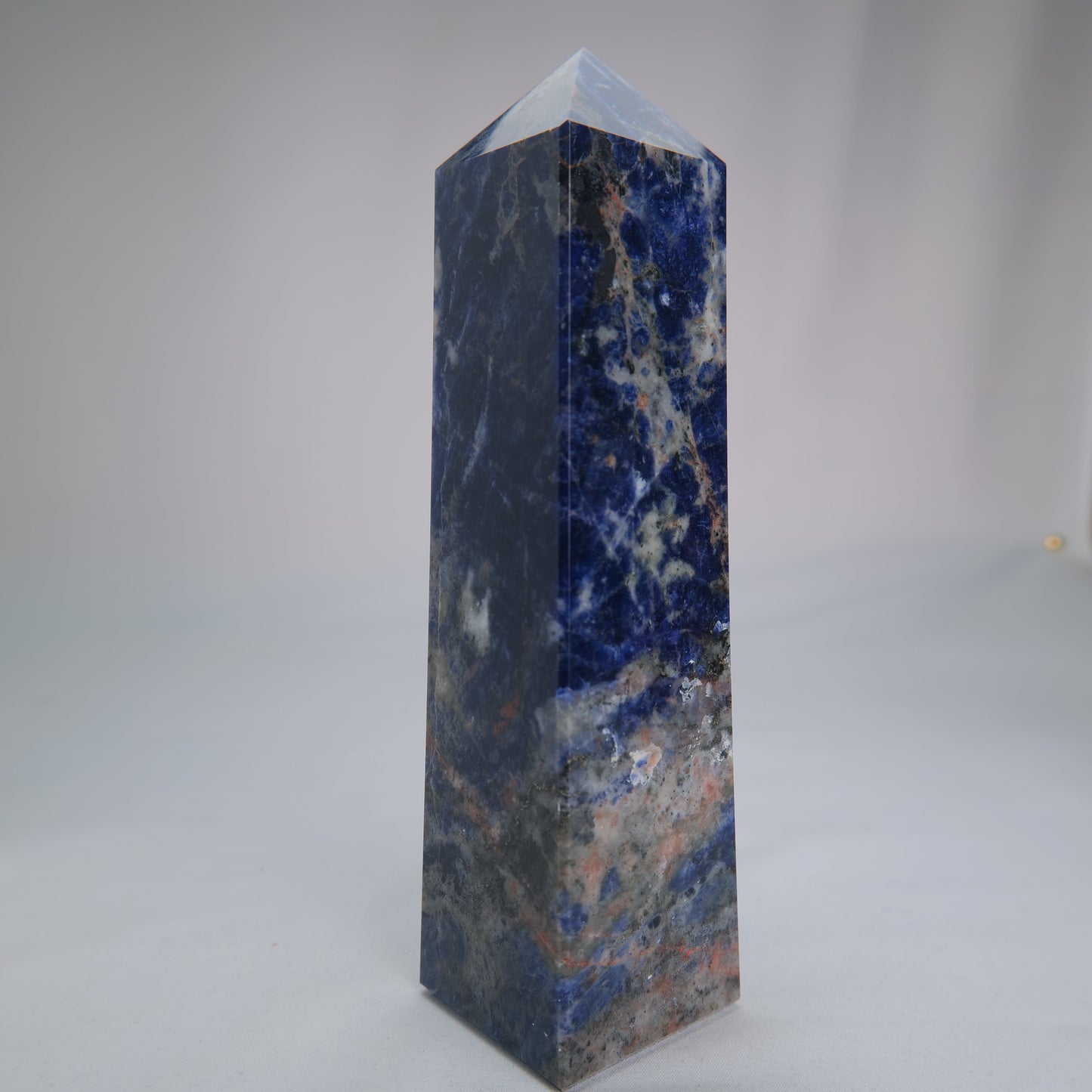 Sodalite Crystal Tower - 1004g - Luna Panther