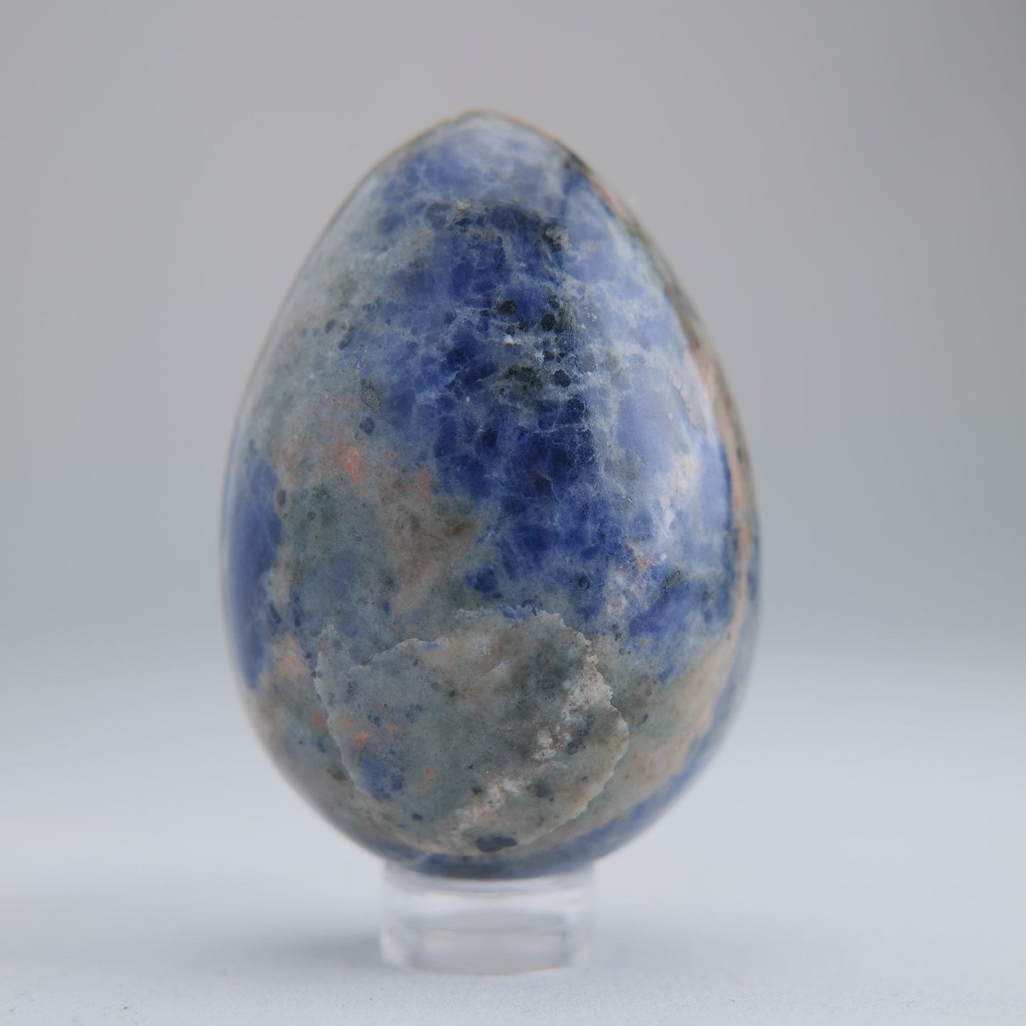 Sodalite Egg 141g 60mm - Luna Panther