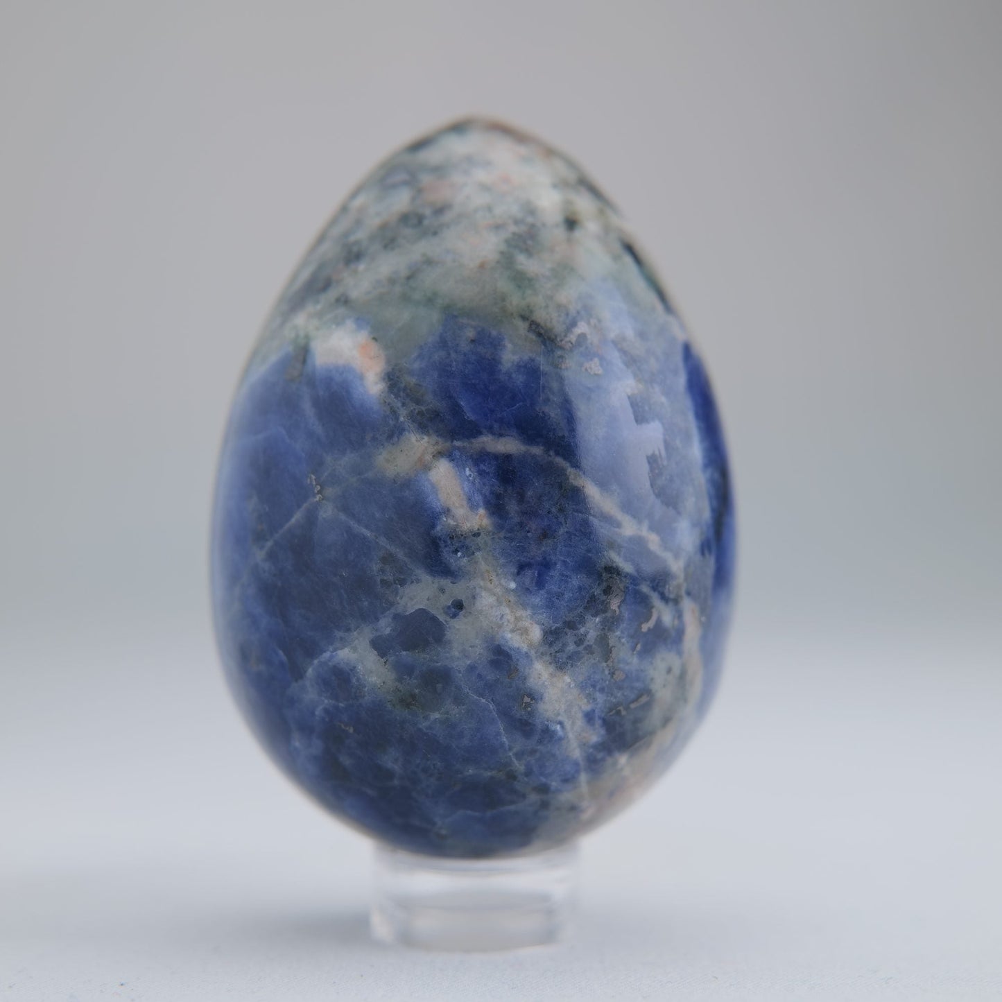 Sodalite Egg 141g 60mm - Luna Panther