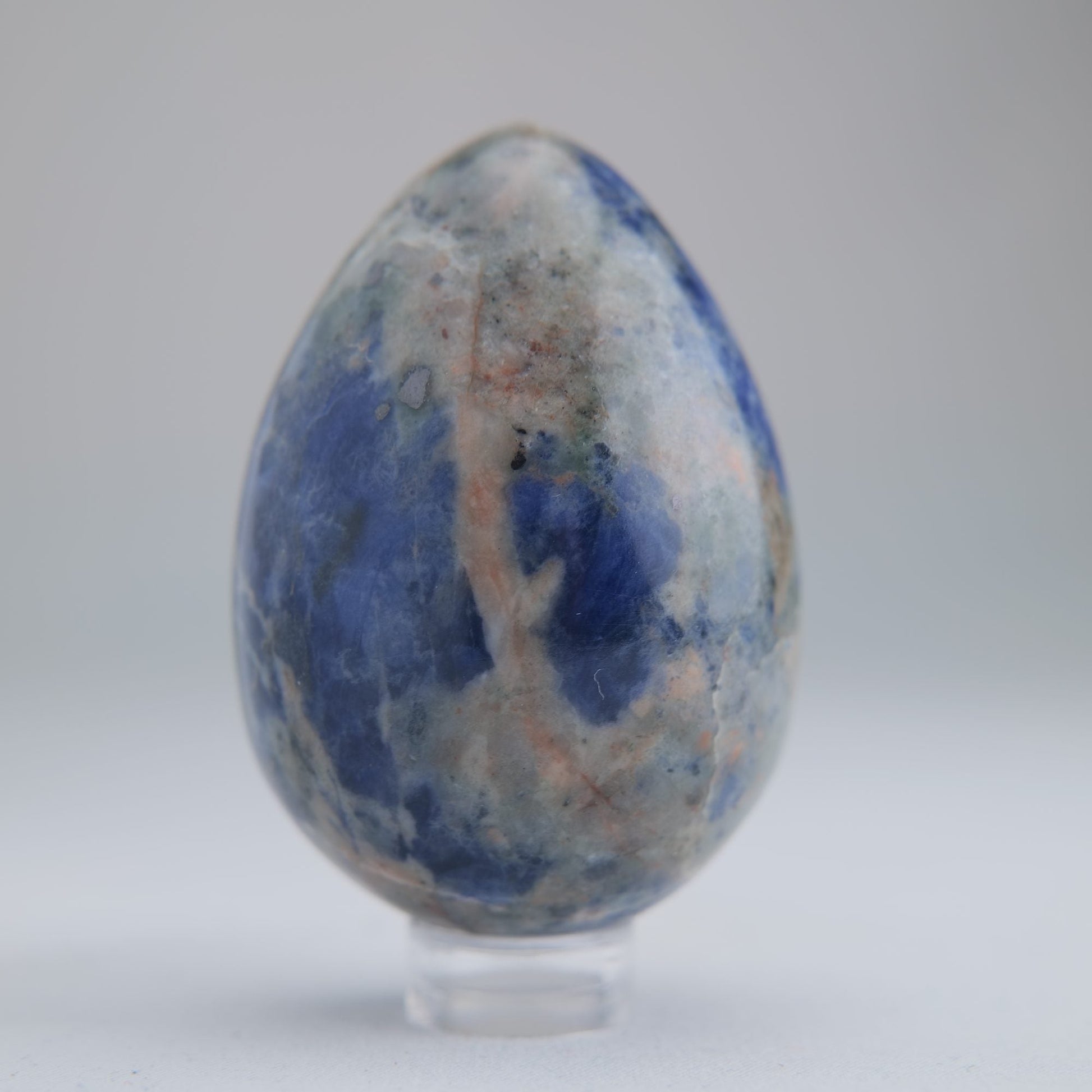 Sodalite Egg 141g 60mm - Luna Panther