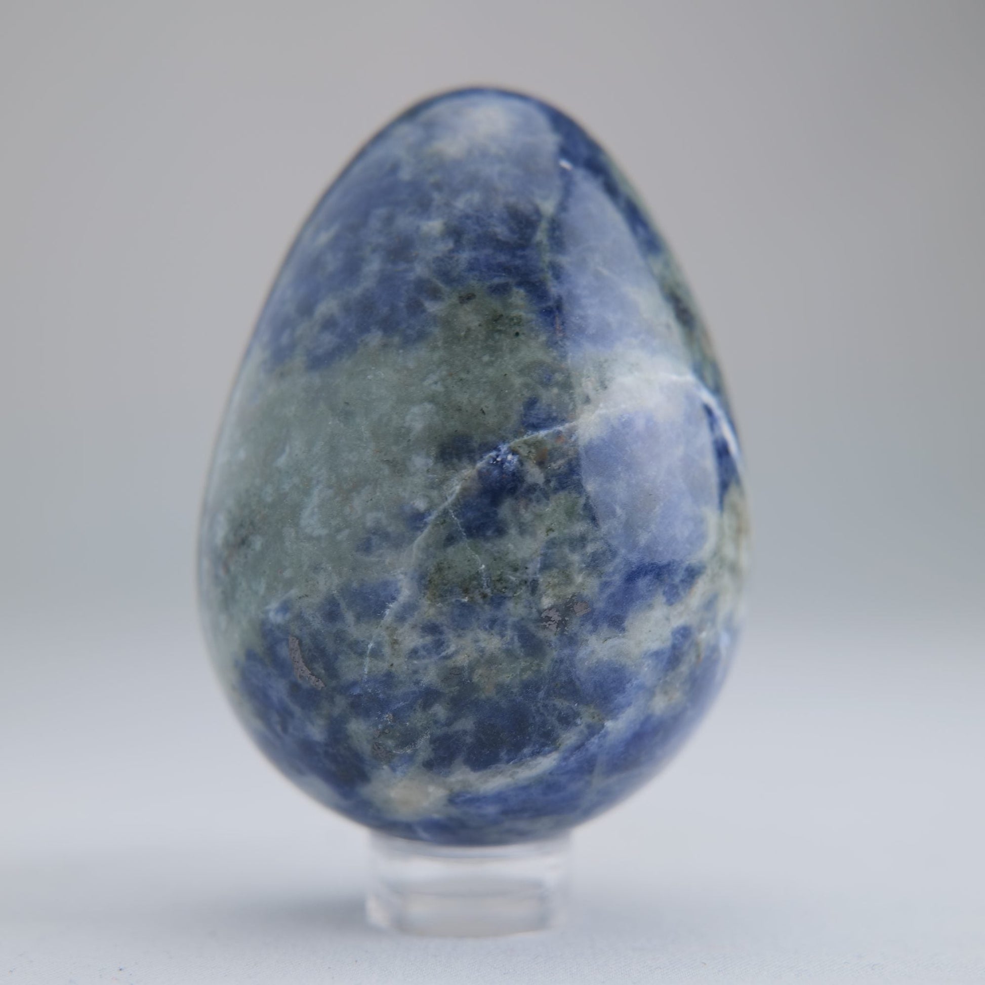 Sodalite Egg 162g 61mm - Luna Panther