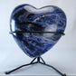 Sodalite Heart 7kg Collector’s Piece on Stand - Luna Panther