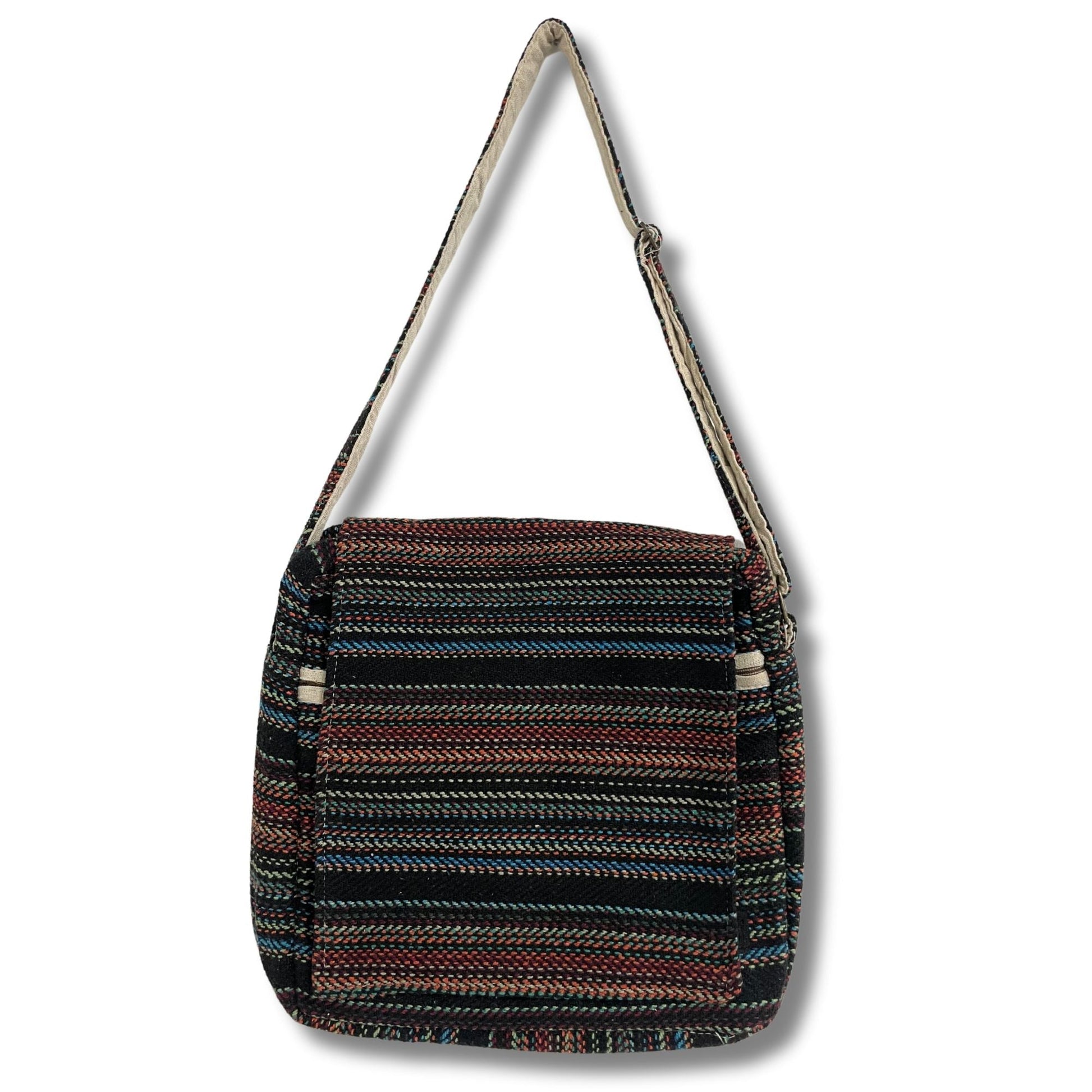 Polished Soft Banjar Laptop Bag - Dark Smart featuring natural patterning and unique variations - Luna Panther